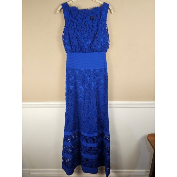 Tadashi Shoji Dresses & Skirts - Tadashi Shoji Womens‎ Royal Blue Blouson Gown 0